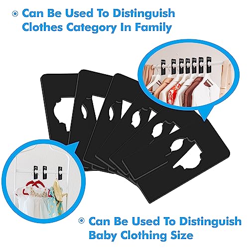 Clothing Size Closet Rack Dividers Hangers