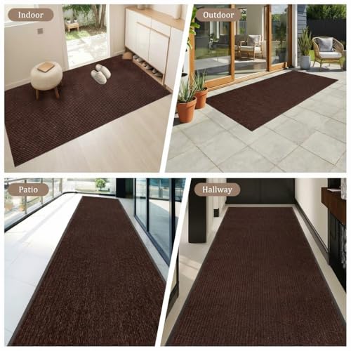 Commercial Grade Door Floor Mat Heavy Duty Dirt Trapper Entryway Doormats