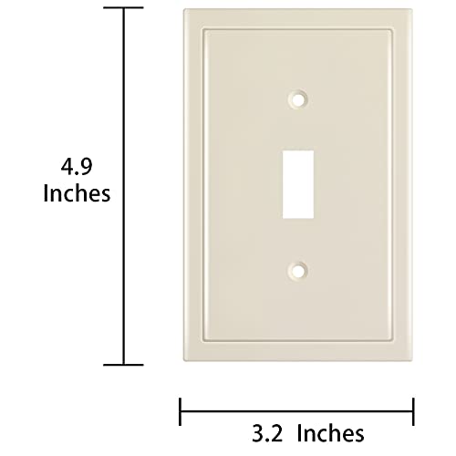 Modern Edge Decorative Wall Plate Switch Plate Outlet Cover
