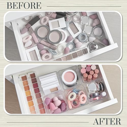 3" Clear Drawer Organizers