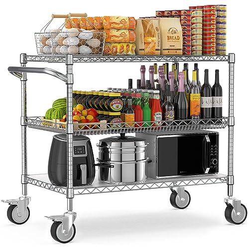 Utility Cart with Wheels