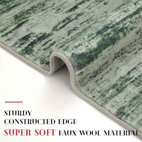 Modern Washable Area Rug Non Slip