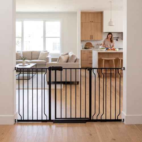 Extra Wide Auto Closing Baby Safety Gate for Stairs & Doorways