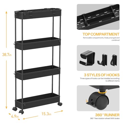 SAKA Slim Storage Cart