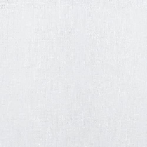 100% Pure Linen Classic Hemstitch Table Runner