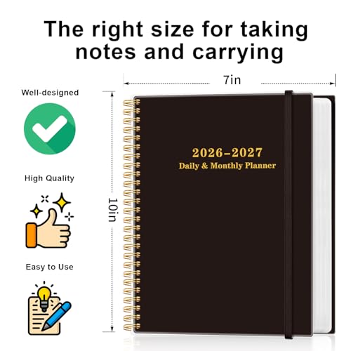 B5 Daily & Monthly Planner