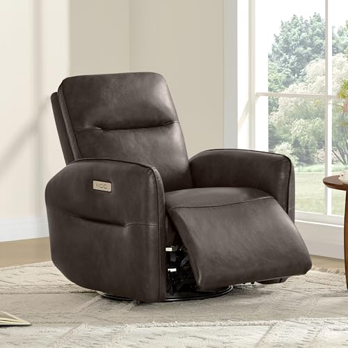 Leather Power Recliner Chair for Living Room