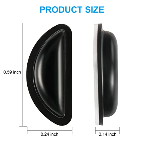 Soft Silicone Air Chamber Eyeglass Nose Pads