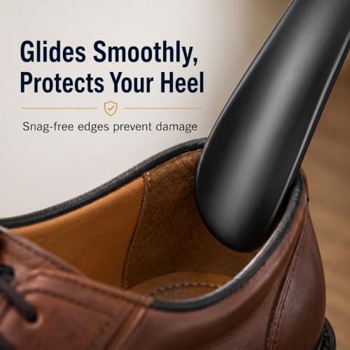 Metal Shoe Horn Long Handle for Seniors