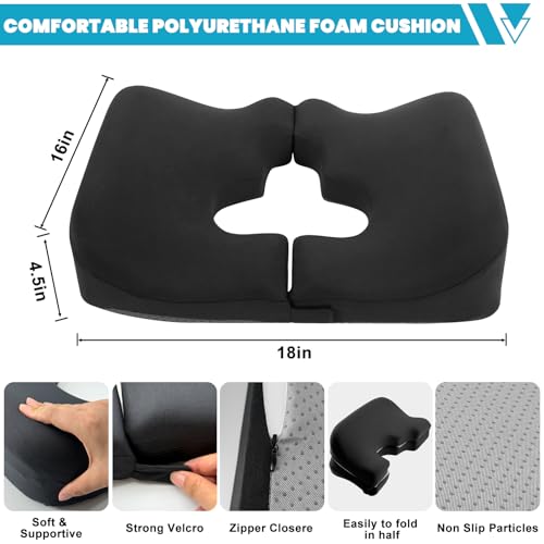 4.5" Donut Pillow for Tailbone Pain