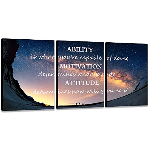 Motivational Office Wall Art