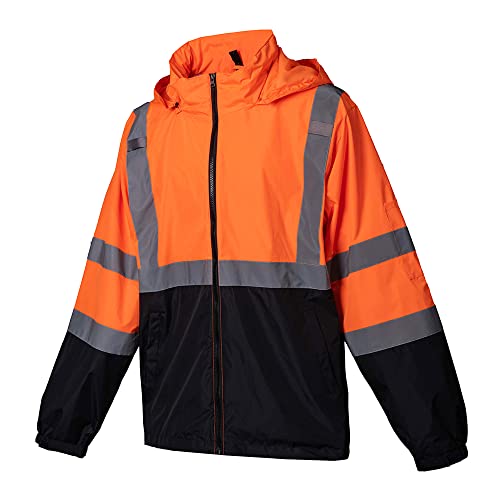 High Visibility Reflective Safety Jacket Reflective Jacket for Men Hi Vis Construction Jackets