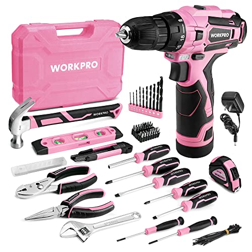 Tool Set with Cordless 12V Drill Driver