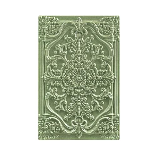 Victorian Floral Single Toggle Switch Cover Plate