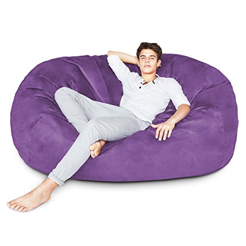 Luxury Bean Bag Chair with Microsuede Cover in Different Sizes and Colours