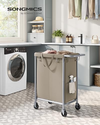 Laundry Basket with Wheels