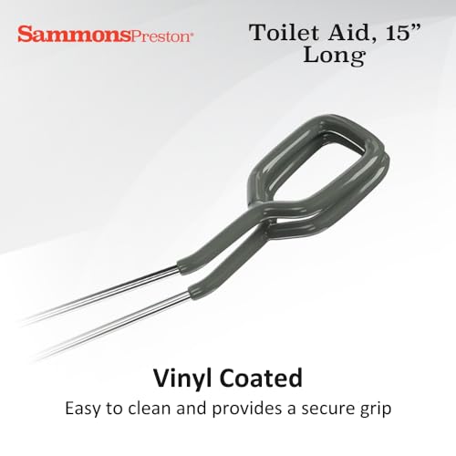 Toilet Aid Long Toilet Paper Tongs