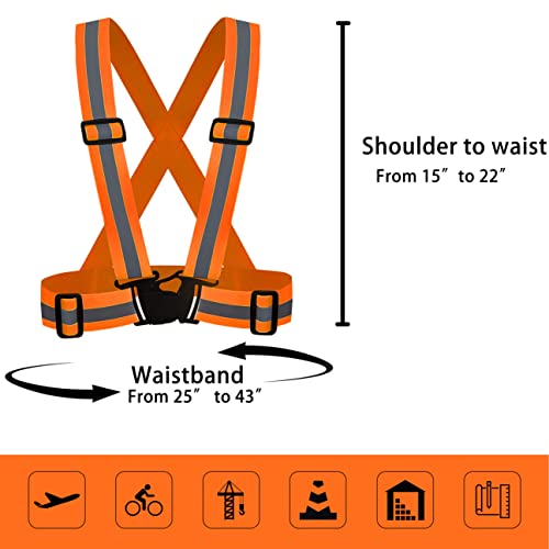 10 Pack Hi Vis Safety Vests