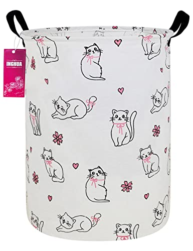Laundry Hamper Large Canvas Fabric Storage Basket