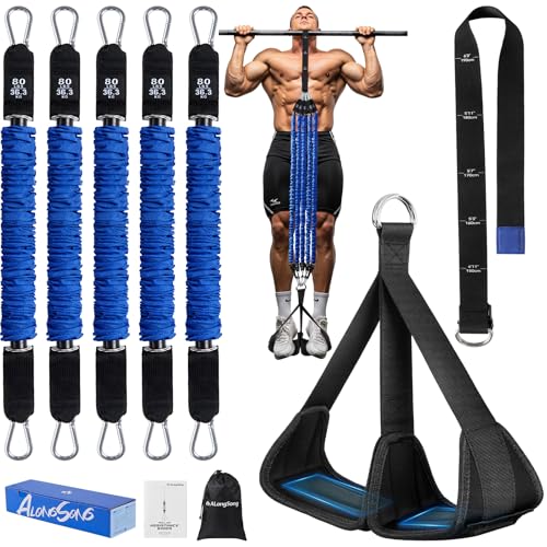 Pull Up Assistance Bands with Foot Support Pedal