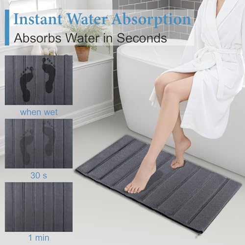 Ultra Quick Drying Stone Bath Mat Diatomaceous Earth Shower Mat Non