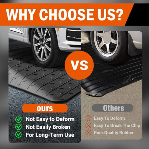 Rubber Wheelchair Threshold Ramp