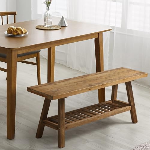 Reclaimed Solid Wood Bench