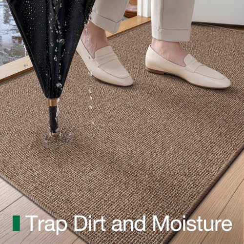 Ultra Thin Door Mat for Entryway
