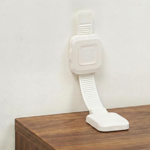 Upgraded No Drill Furniture Anchors for Baby Proofing