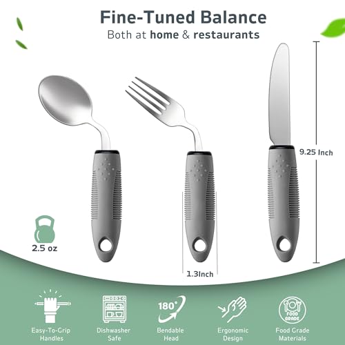 4 Piece Adaptive Utensils Set