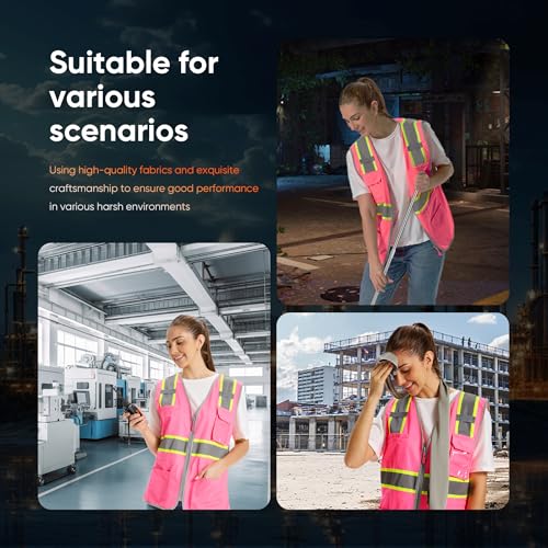 Hi Vis Safety Vest for Women