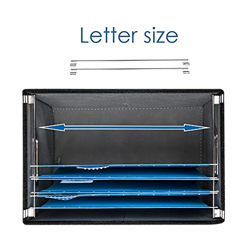 File Box with Metal Brackets