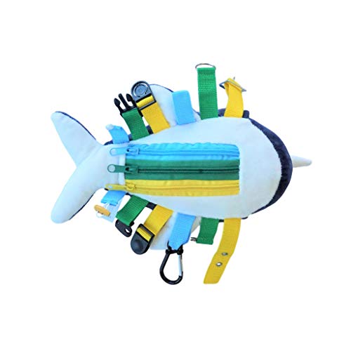 Sensory Buckle Pillow Fine Motor Development Toy Activity