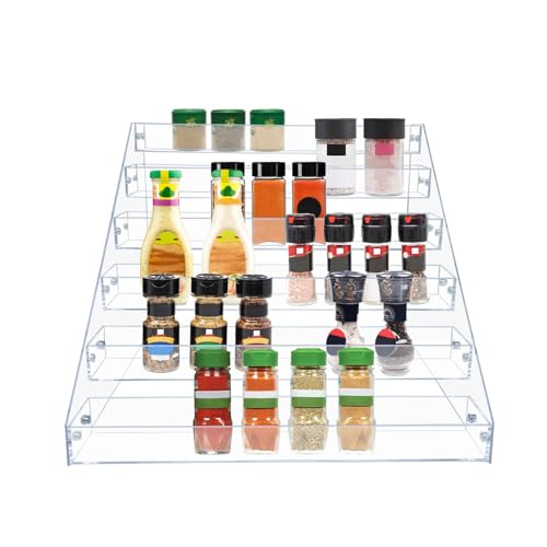 Acrylic Tiered Spice Rack Organizer 3