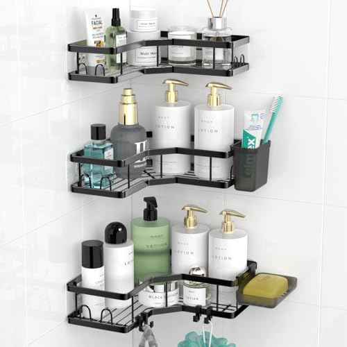 Corner Shower Caddy Organizer Shelf