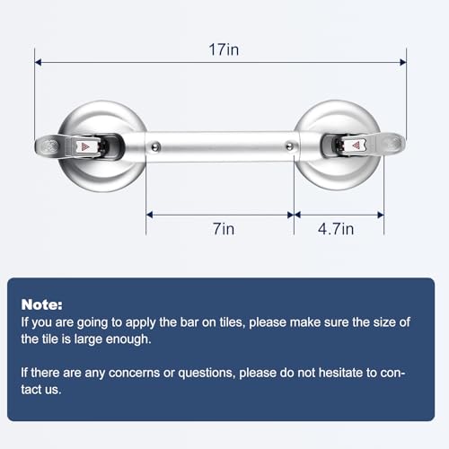 Suction Shower Grab Bar