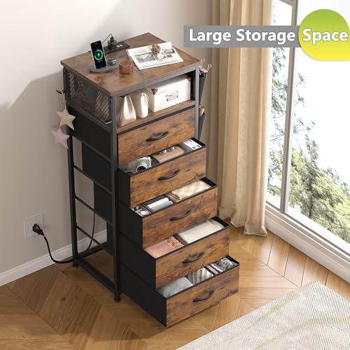 Night Stand Set 2 with Charging Station