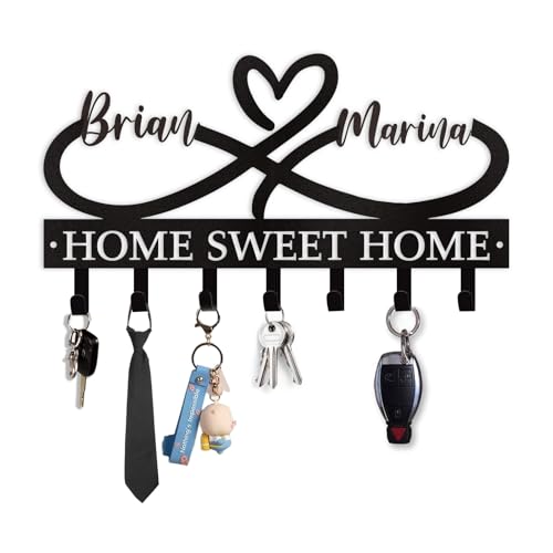 Personalized Key Holder for Wall
