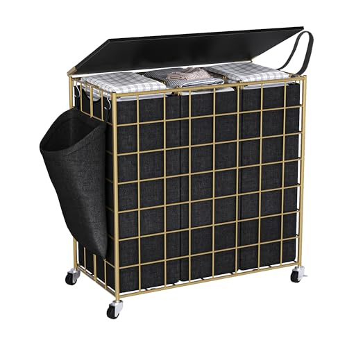 Laundry Basket with Wheels