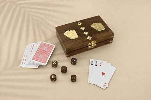 Wooden Playing Card Box