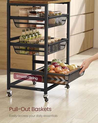 Storage Cart with Pull