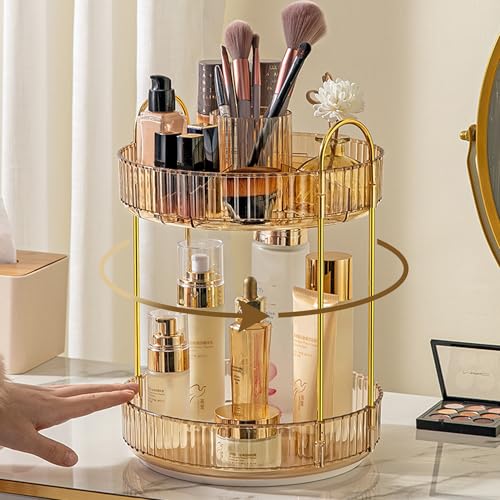 Rotating Makeup Organizer for Vanity