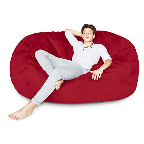 Luxury Bean Bag Chair with Microsuede Cover in Different Sizes and Colours