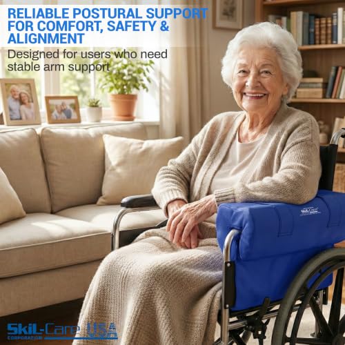 EZ On Arm Trough for Wheelchair with Lateral Arm Support