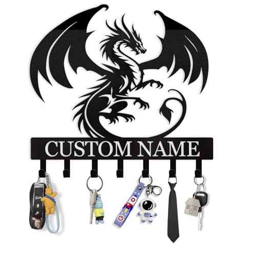 Personalized Key Holder for Wall