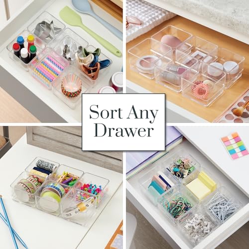 3" Clear Drawer Organizers