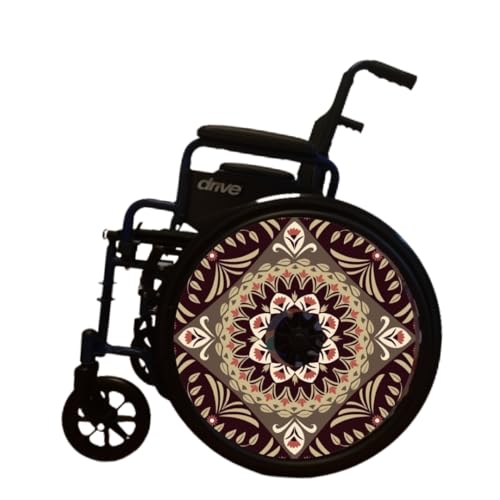 Designer Cover for Wheelchair Wheels