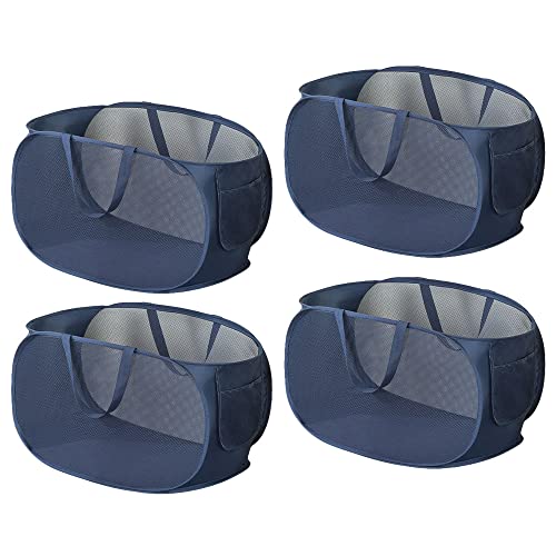 4 Pcs Mesh Popup Laundry Hamper