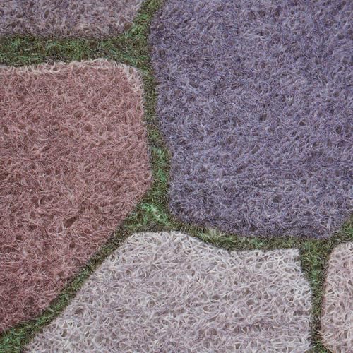 Non Slip Shower Mat Soft PVC Loofah Inside or Outside Showers