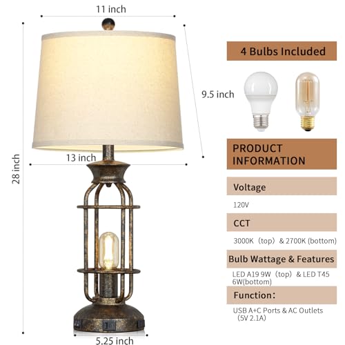 Modern Table Lamps Set 2